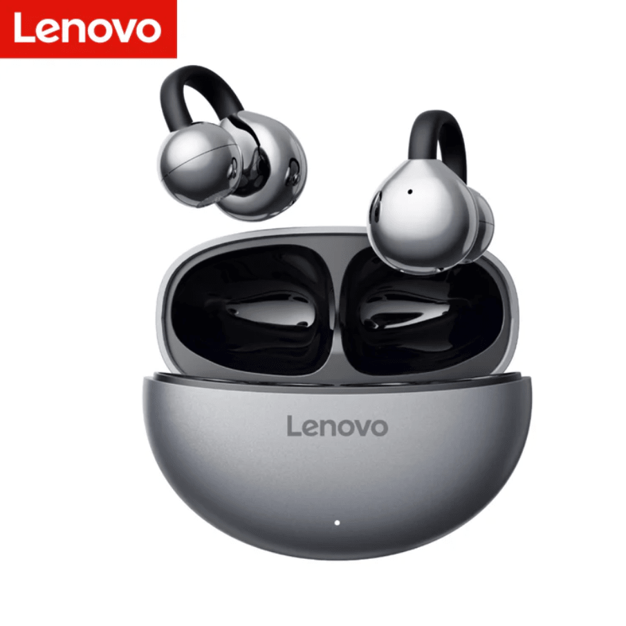Auriculares inalámbricos lenovo ta410 bluetooth 5.4 gris2