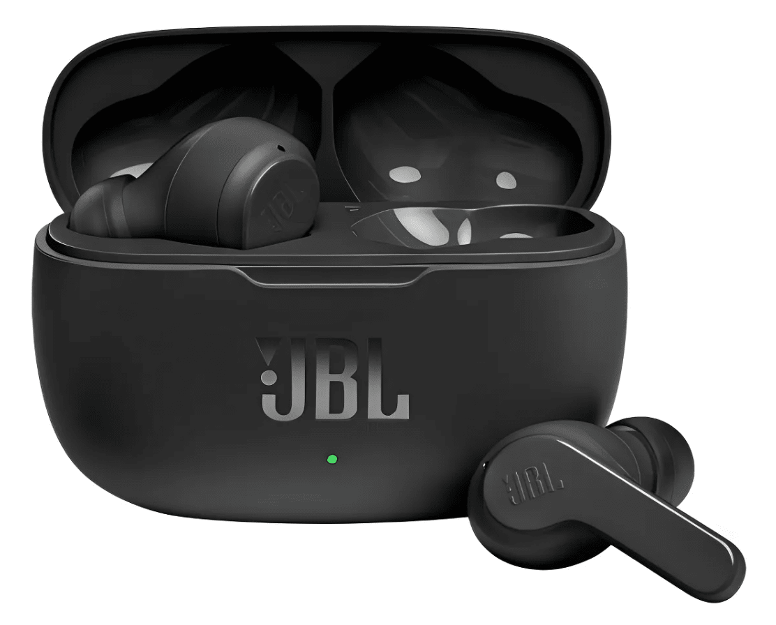 Auriculares in-ear inalámbricos JBL Wave 200TWS black1