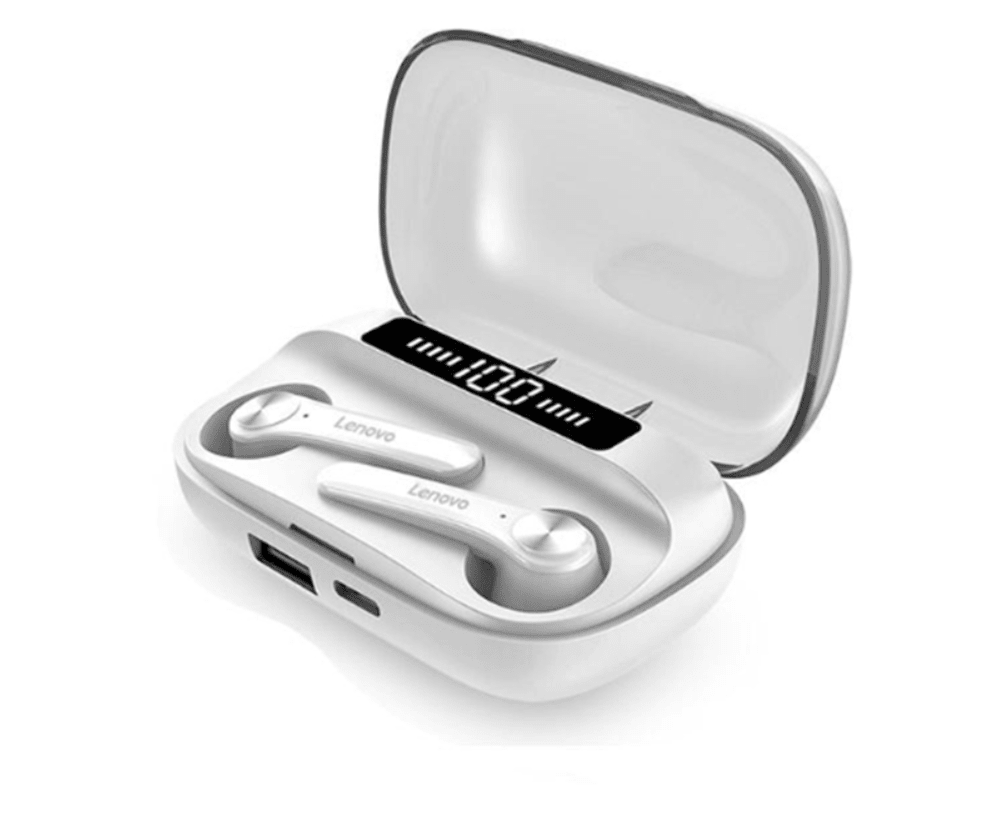 Auriculares Lenovo Qt81 blanco1