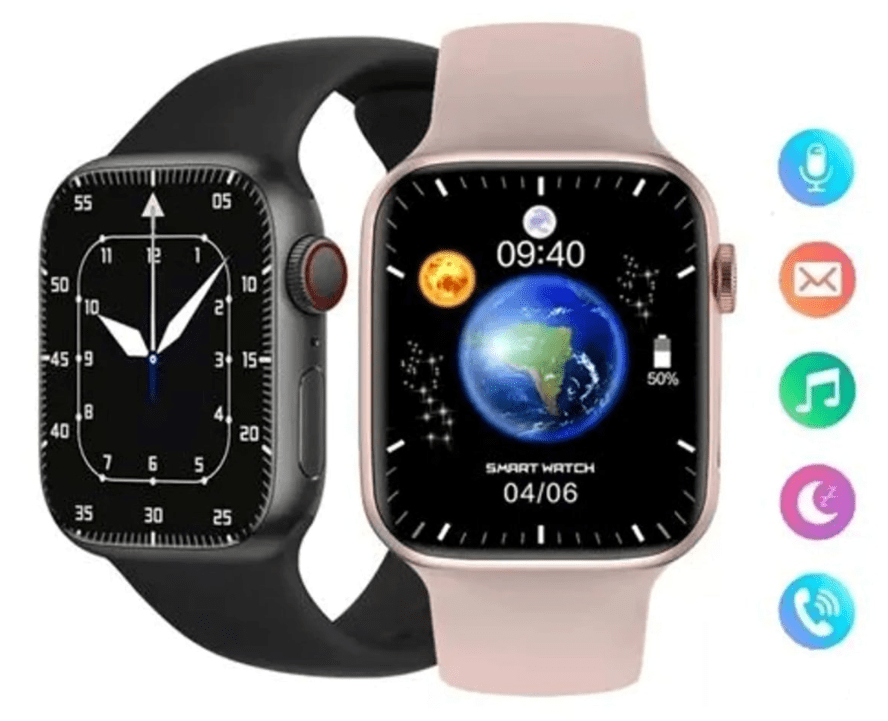 Reloj inteligente smartwatch bluetooth t900 pro max deportivo negro3