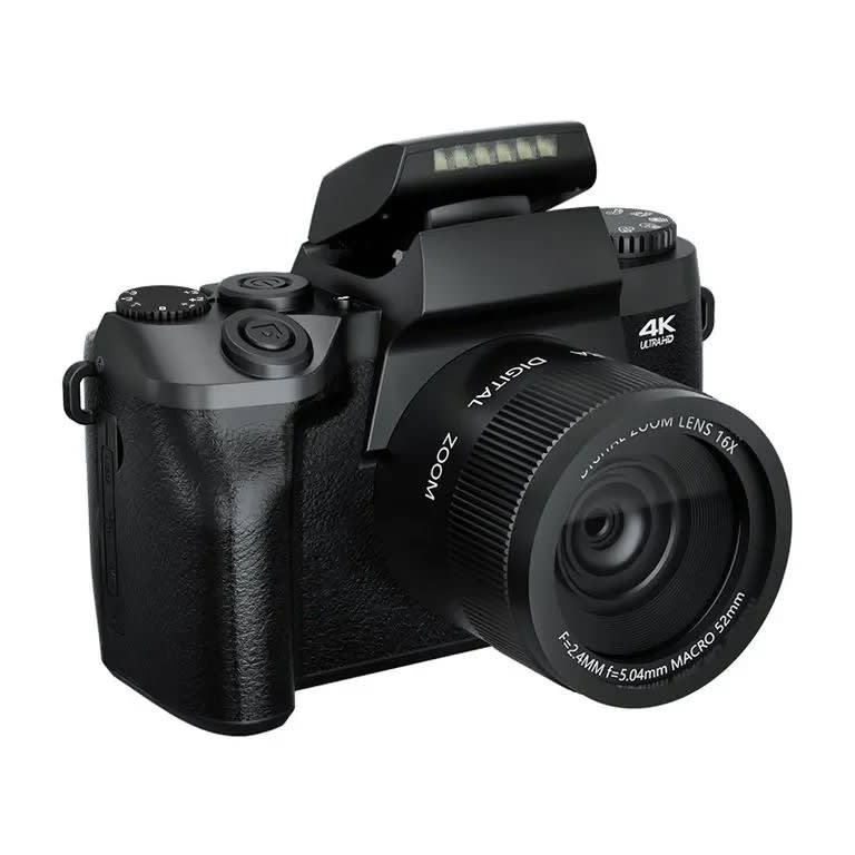 Cámaras digitales 68MP 4K WiFi RENVMEXY W5 Negro 64GB5