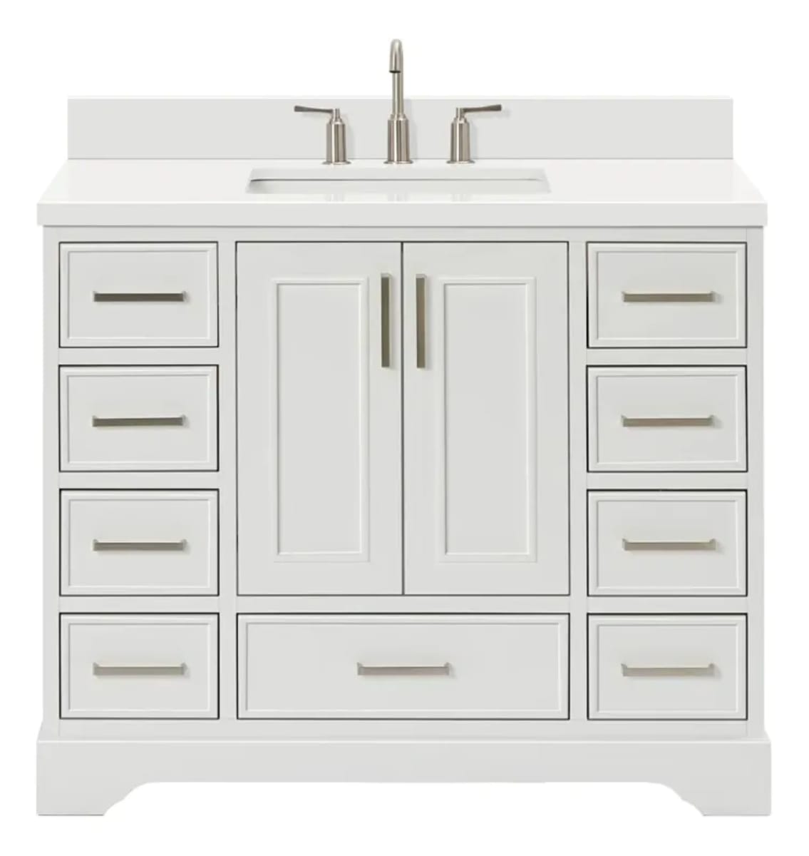 Vanitorio Winston Cub Mármol De Carrara 109 Cm Alva1