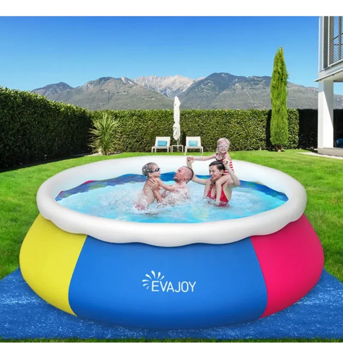 Piscina inflable de PVC Mason & Mia 549 cm por 122 cm1