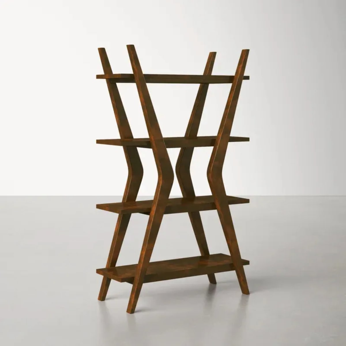 Estante  el dorado Grande  Allmodern 4 repisas Madera4