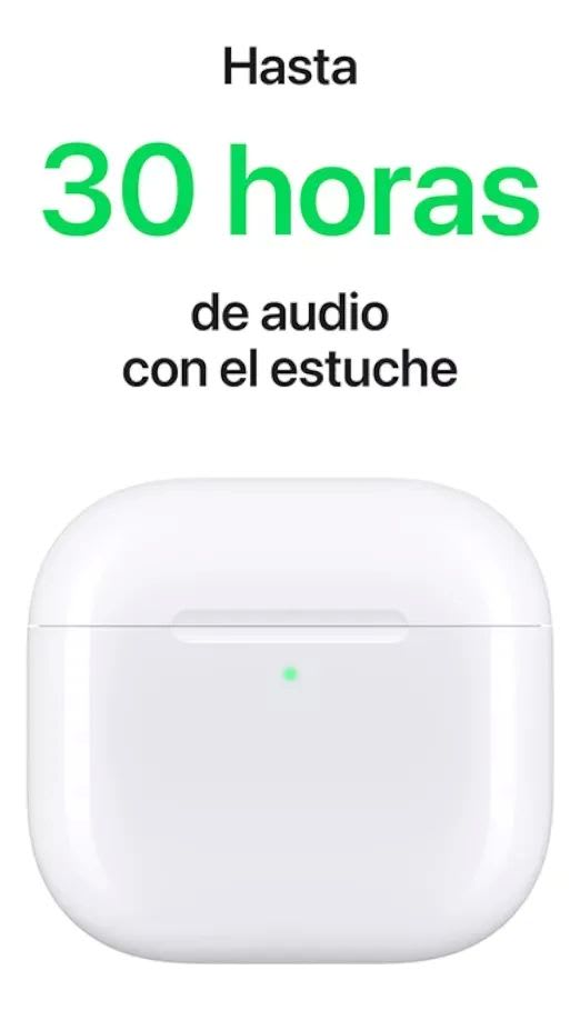 Apple AirPods 4ta Generacion A3050 Blanco7