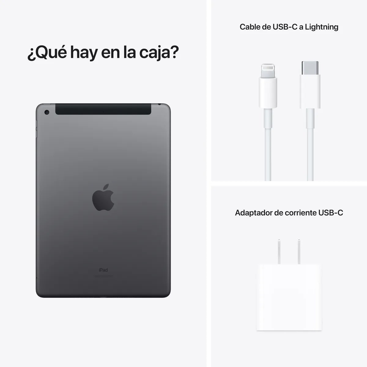 Tablet Apple Ipad , 9na. Gen, 64GB,Plata -Open Box3