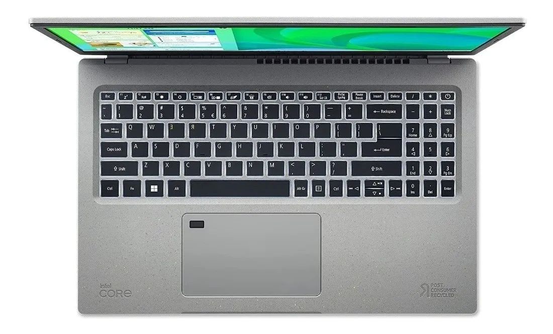 Notebook Acer Aspire Vero Intel I7-1195G7, 15 Lcd, 16 GB Ram, 512 GB Pci Nvssd Win 11 Home3