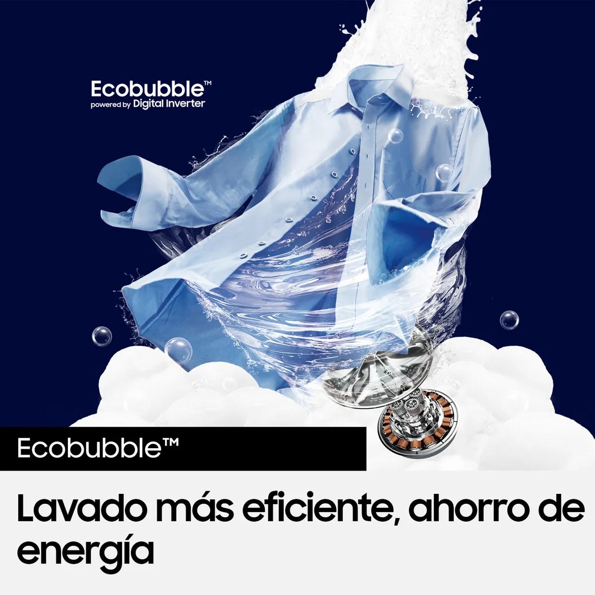 LAVADORA SAMSUNG WA17CG644 1BWZS 17 KG BLK6