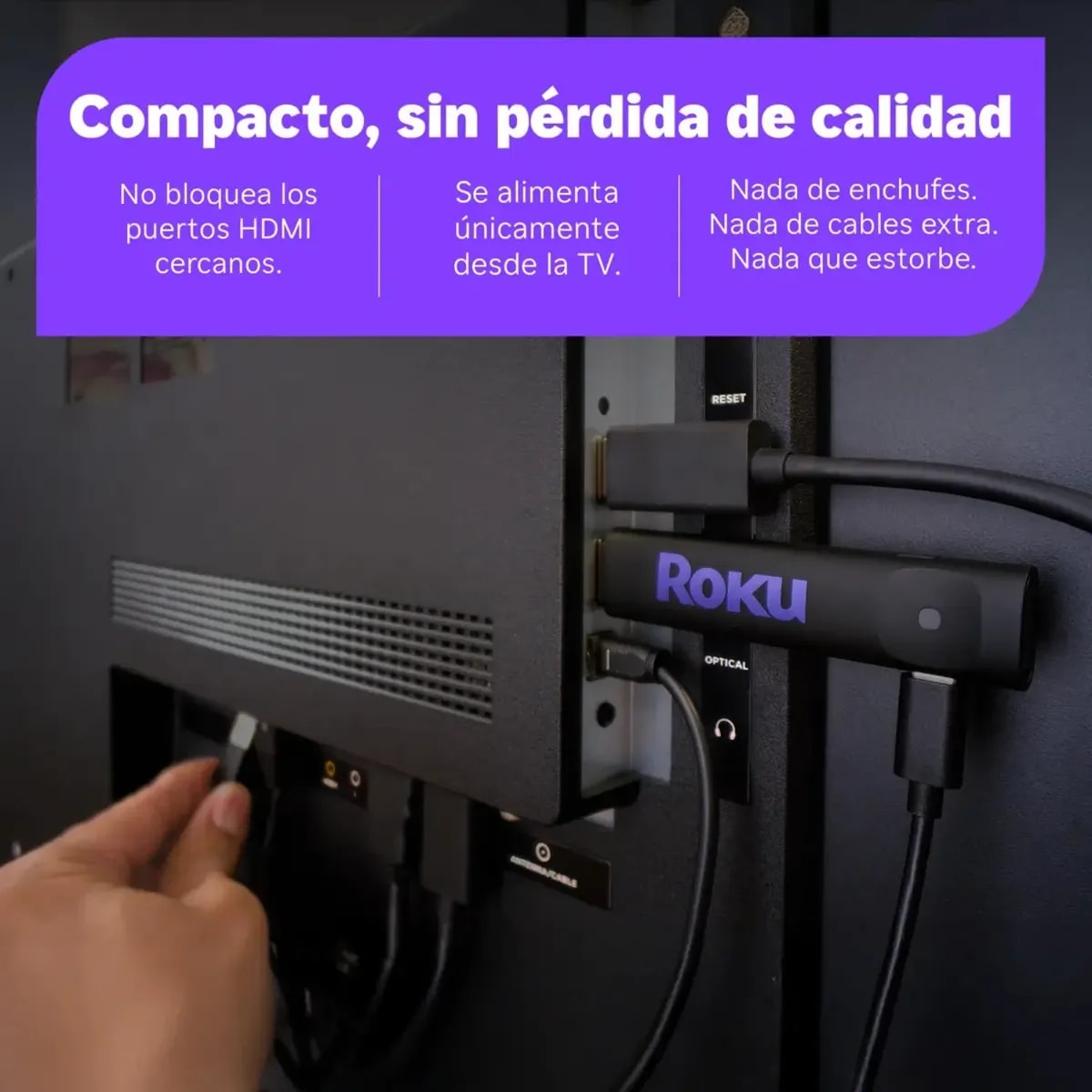 Roku Streaming Stick 2025 Dispositivo Streaming Hd Para Tv3