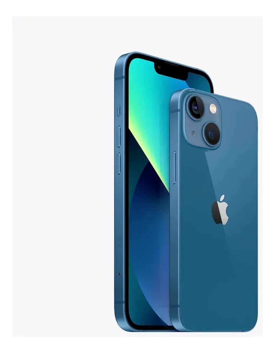 Celular Apple iPhone 13, 128GB  Azul- Reacondicionado2