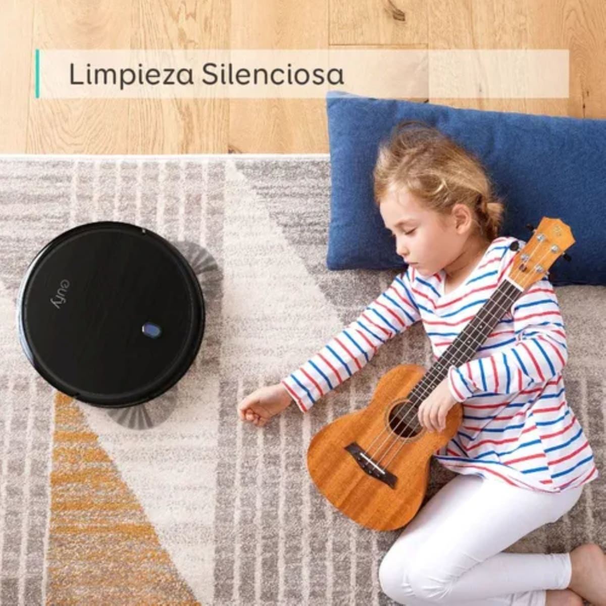 Aspiradora Robot Eufy Robovac 11s Negra3