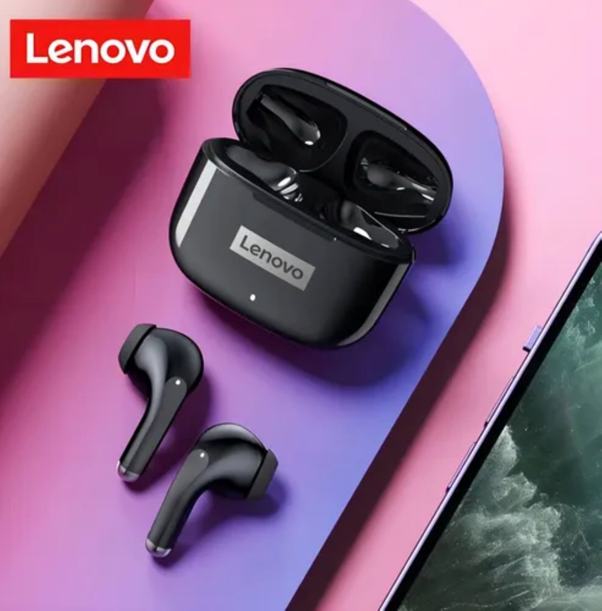 Audifono Lenovo Thinkplus Livepods LP40 Pro Negro2
