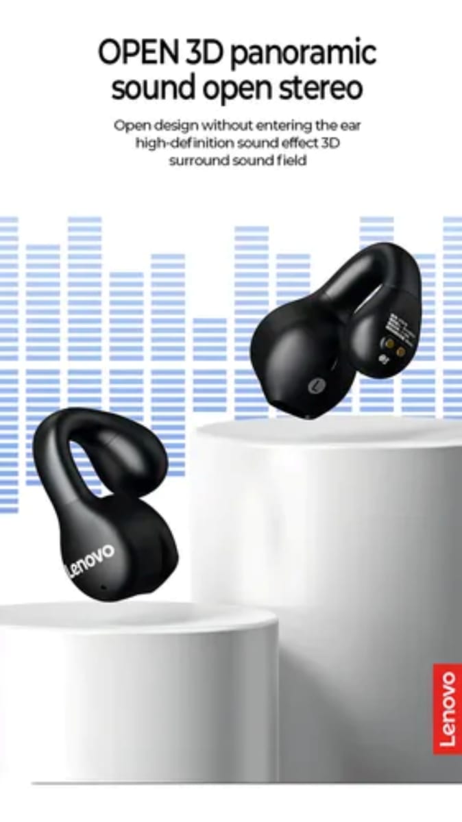 Audífonos In-ear Bluetooth Lenovo Thinkplus Xt61b Sport Color Negro4