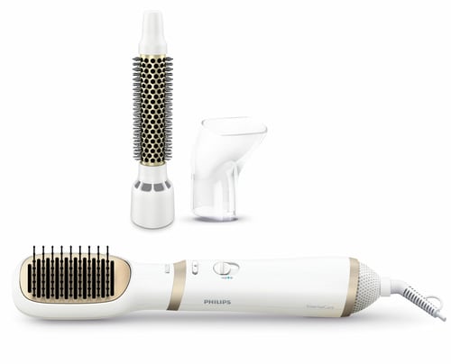 Cepillo Philips HP8663 ,Secador, estilizador y voluminizador de pelo-Blanco1