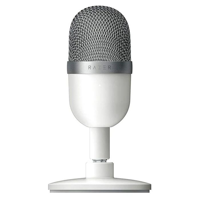 Micrófono Razer ultracompacto para streaming  Seiren  Mini Blanco. Open Box1