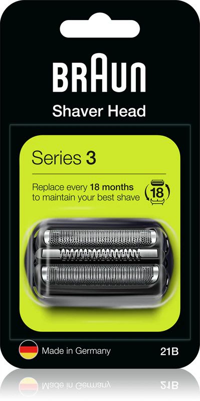 Cabezales de Repuesto Afeitadora Braun Serie 3 21B1