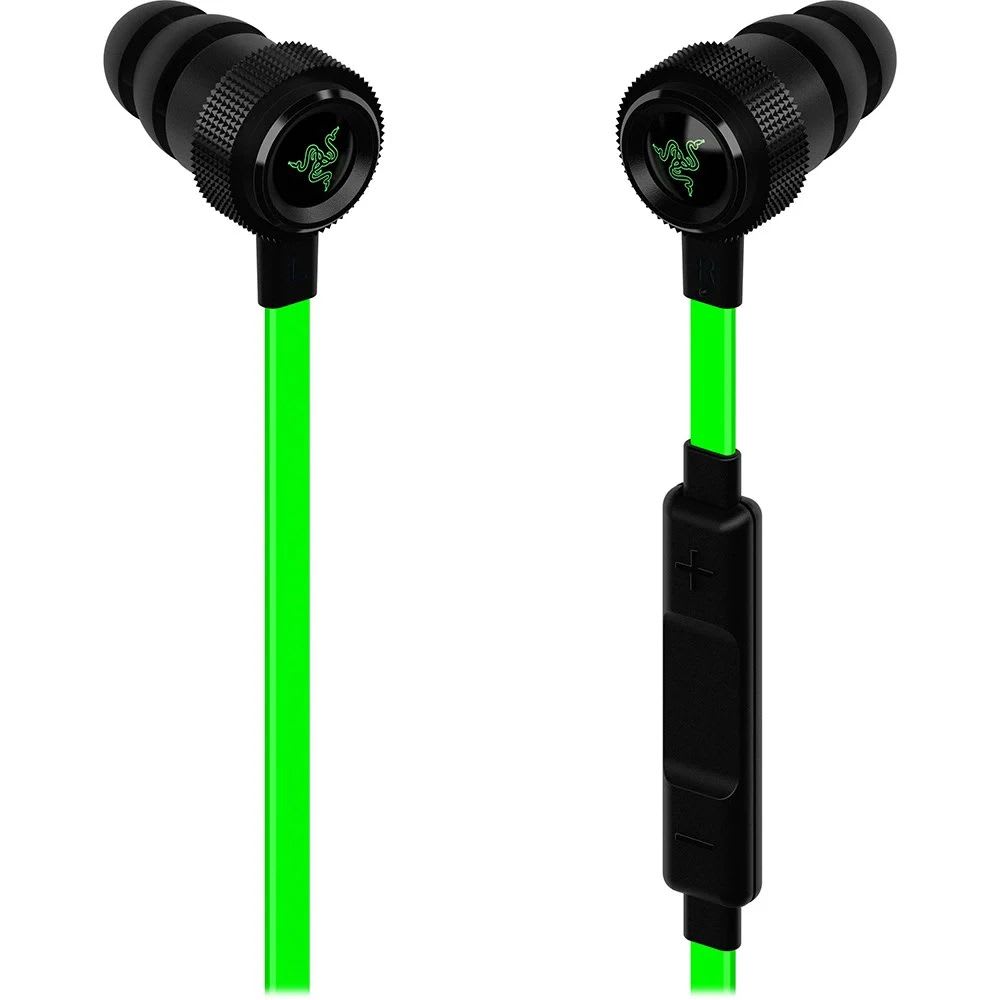 Audifono Razer Hammerhead Pro V2 Negro Verde3