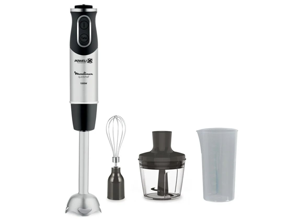 Batidora de Mano con Accesorios Moulinex  DD655810 1000 W - Negro e Inox1