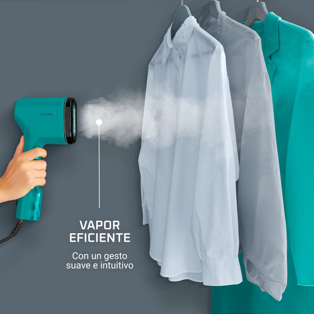 Plancha Vaporizador Rowenta de Prendas Manual Pure Pop Dr2024d1 Verde2