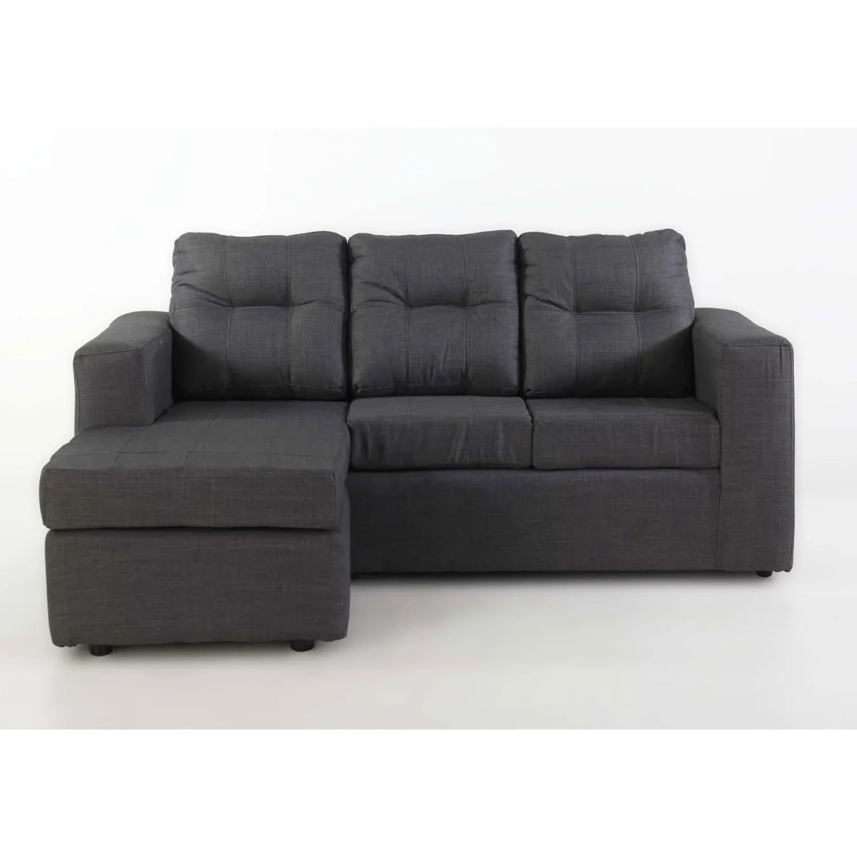 Sofá Modular Rodas 3 Cuerpos - Grafito1