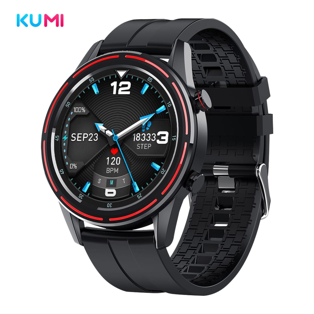 Reloj inteligente Kumi Magic GT3 negro1