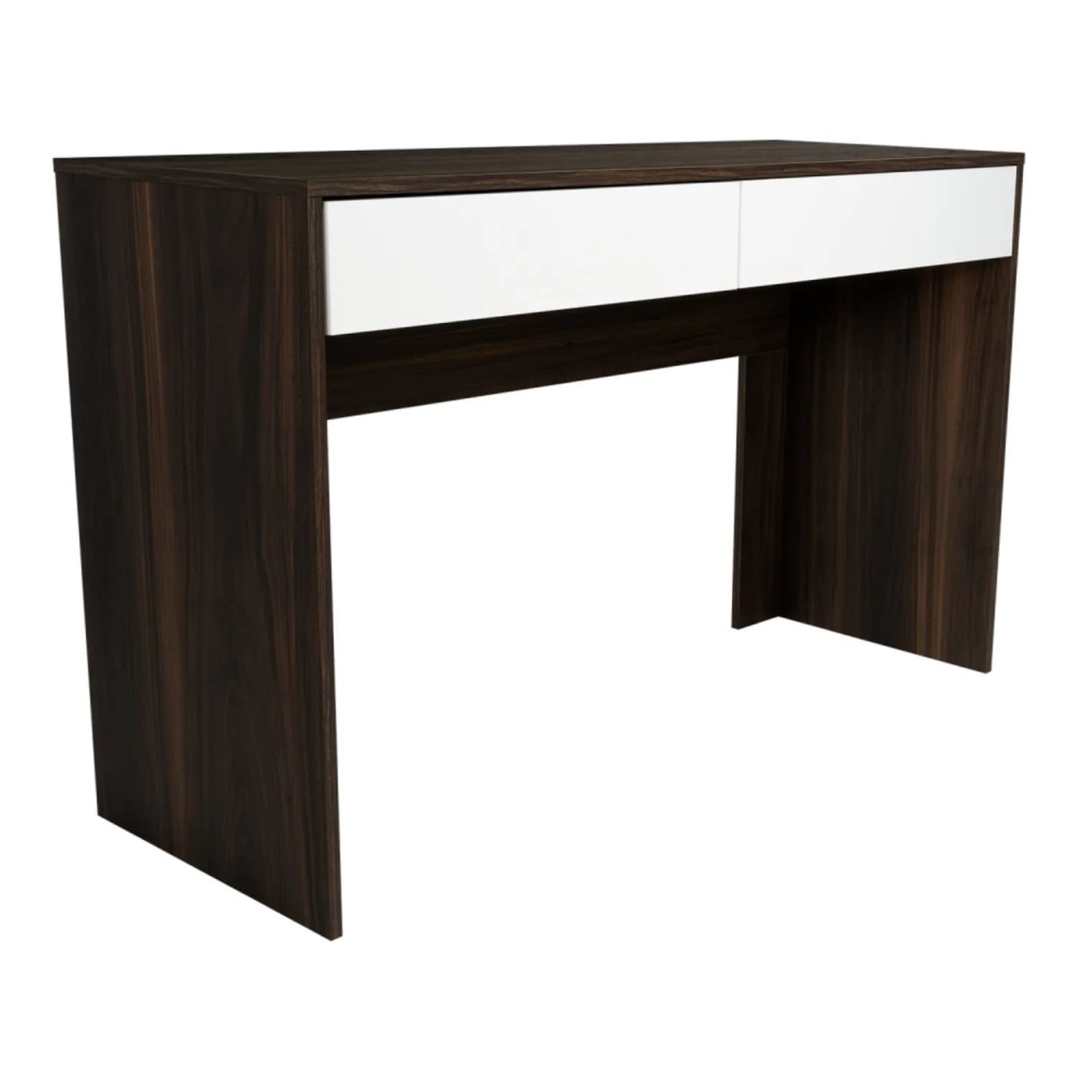 Escritorio Recto TuHome 1 Cajon Acre Café Y Blanco1
