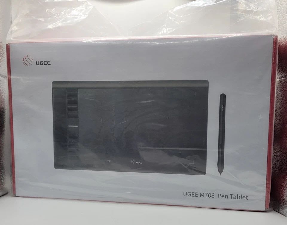 Tableta Gráfica de Dibujo UGEE M708 10 x 6 Inch Negro1
