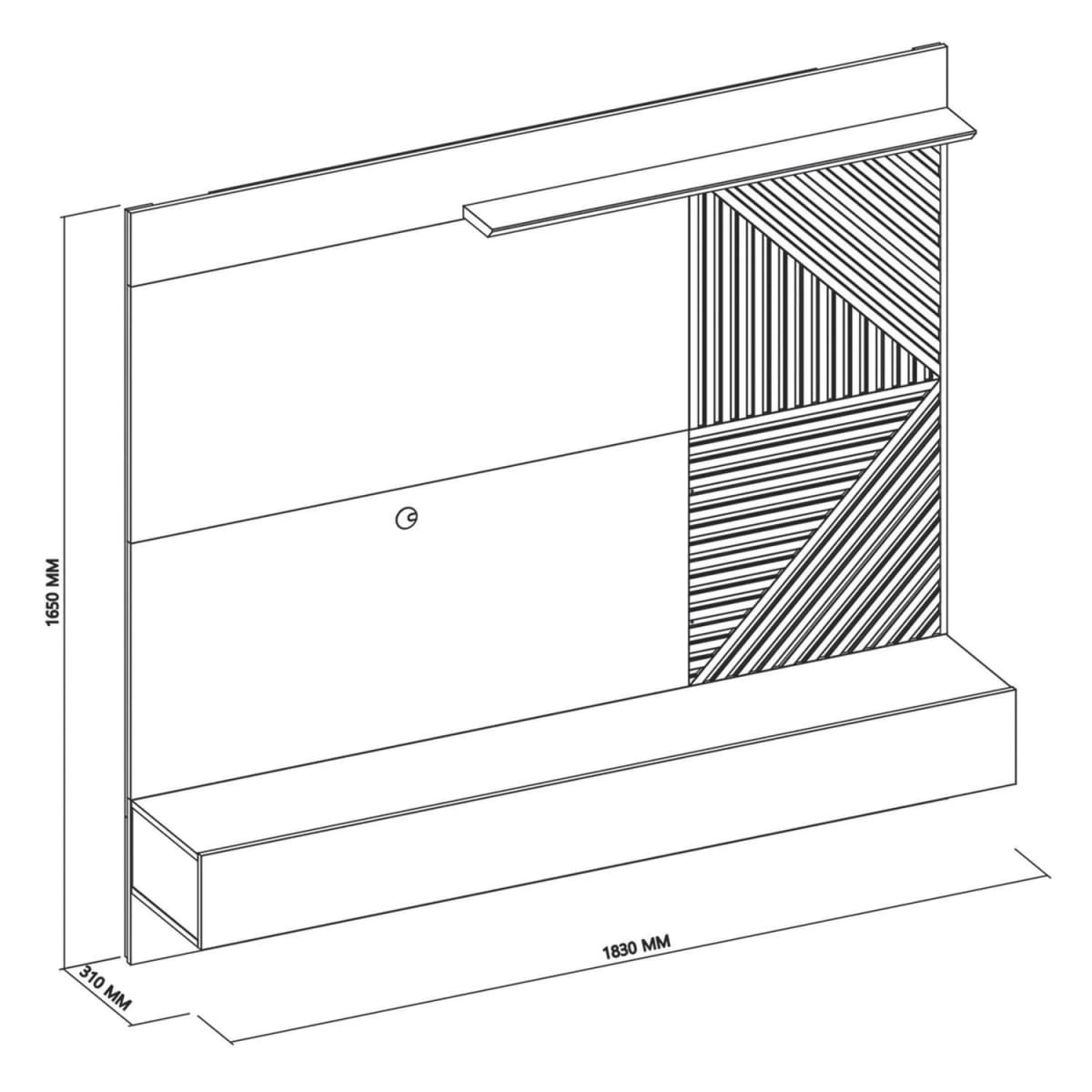Panel Vekkahome Arezzo 65