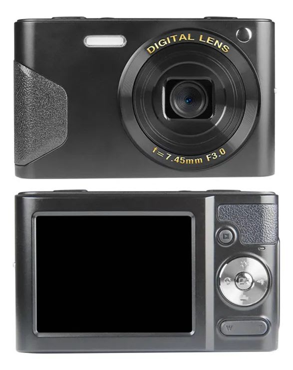 Cámara digital Compacta de 30MP 1080P Negro1