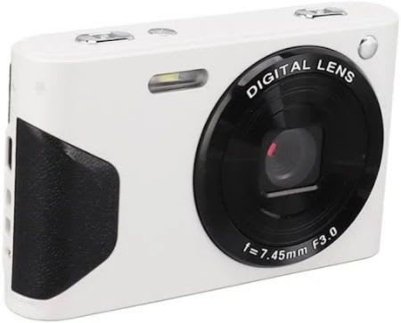 Cámara digital Compacta de 30MP 1080P Blanco1