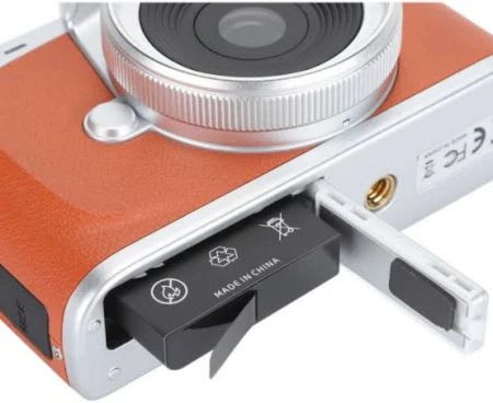 Cámara Digital Inteligente Con Zoom De 20x, 64 Mp, 4k, 180° Naranjo2