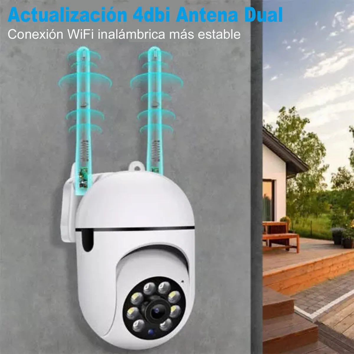 Cámara  Wifi Exterior  Inalámbrica 1080hd2