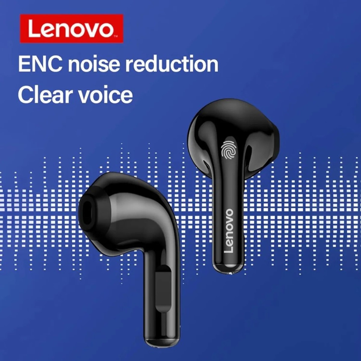 Audífonos Lenovo LP12 - Negro2