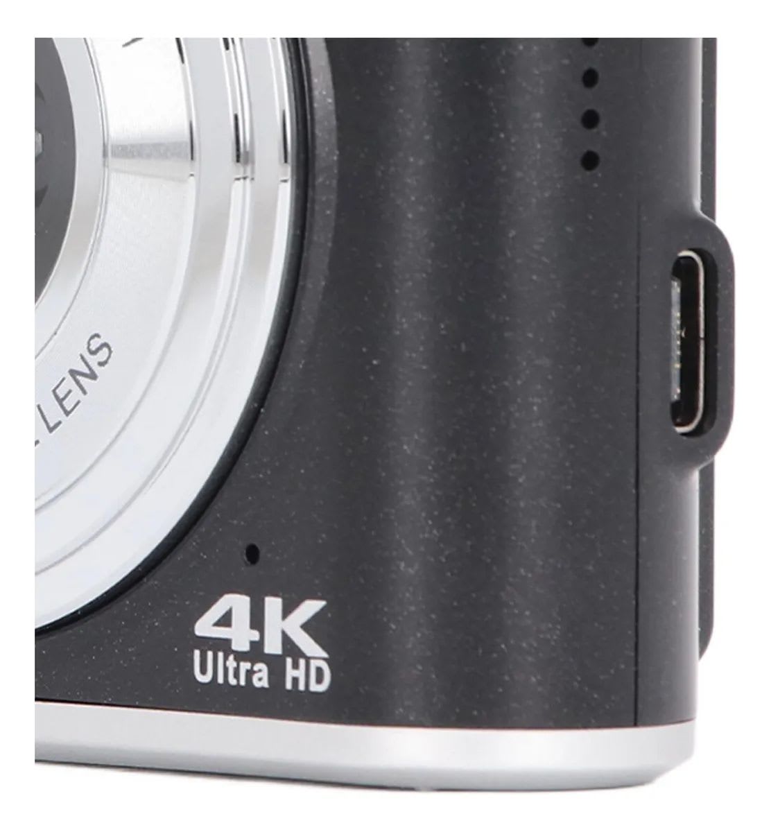 Cámara compacta 4K Pocket 48mp Dual Lens 16x Zoom - Negro1