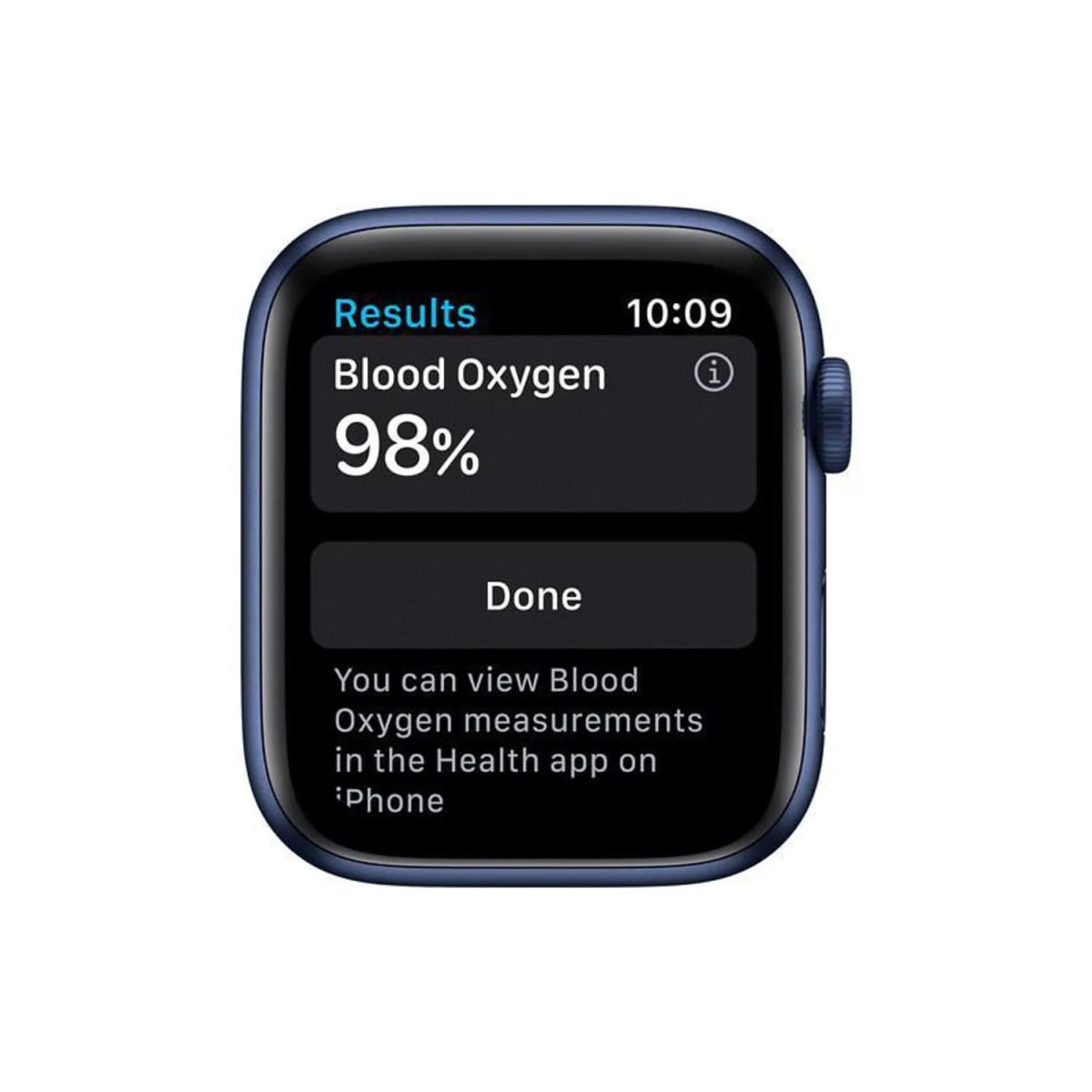 Apple Watch Series 6 GPS 44mm Azul Reacondicionado2