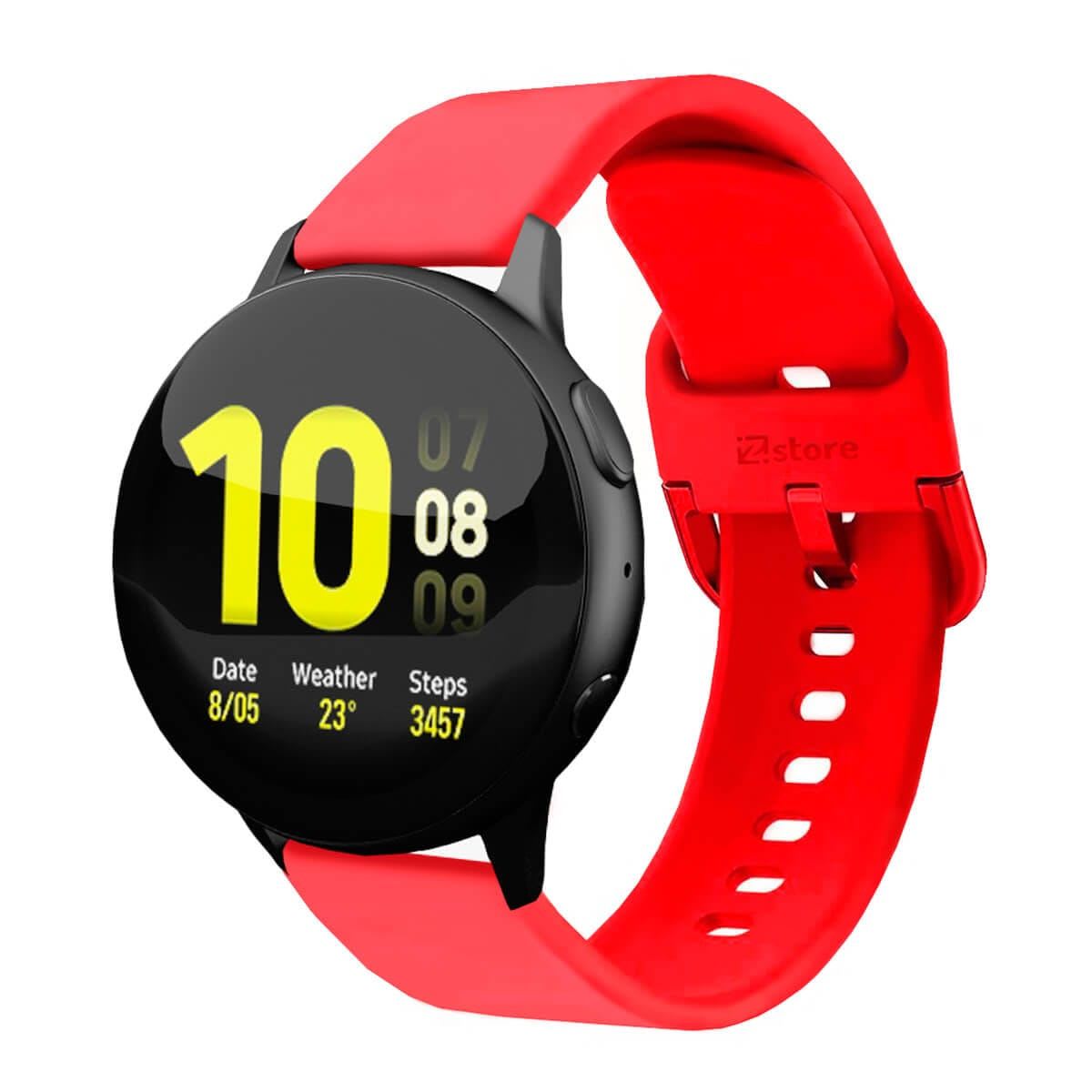Samsung  Galaxy Watch Active2 SM-R835 - Edición Explorer, Negro, 40 mm correa Roja  Reacondicionado1
