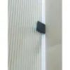 Mampara Sensi Dacqua Ondas de Ducha Fija 100x190 cm Vidrio Templado 6 mm3