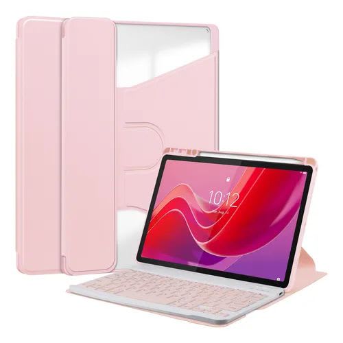 Funda Teclado para Tab M11tb-330FU -Rosada1
