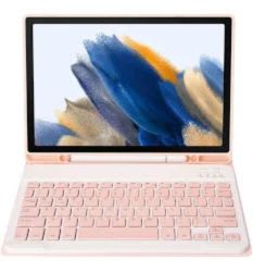 Funda Teclado  para Samsung Tab A8 2021- Rosado1