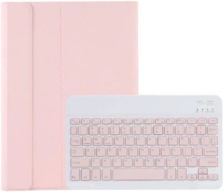 Funda Teclado  Para Samsung Tab S6 Lite P610/P615-Rosa1