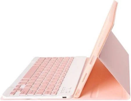 Funda Teclado  Para Samsung Tab S6 Lite P610/P615-Rosa2