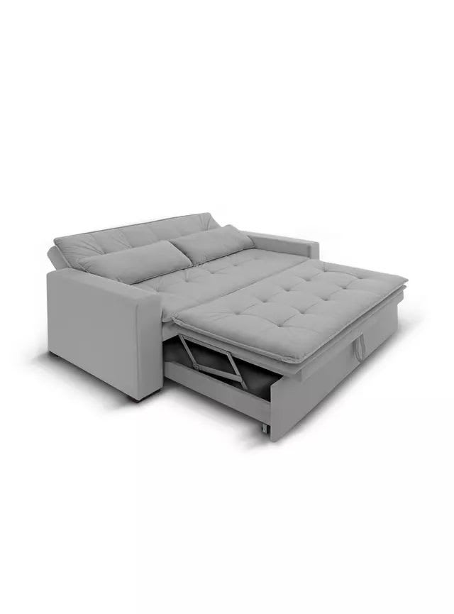 Sofá Cama 2 Cuerpos Londres 150 cm Gris1