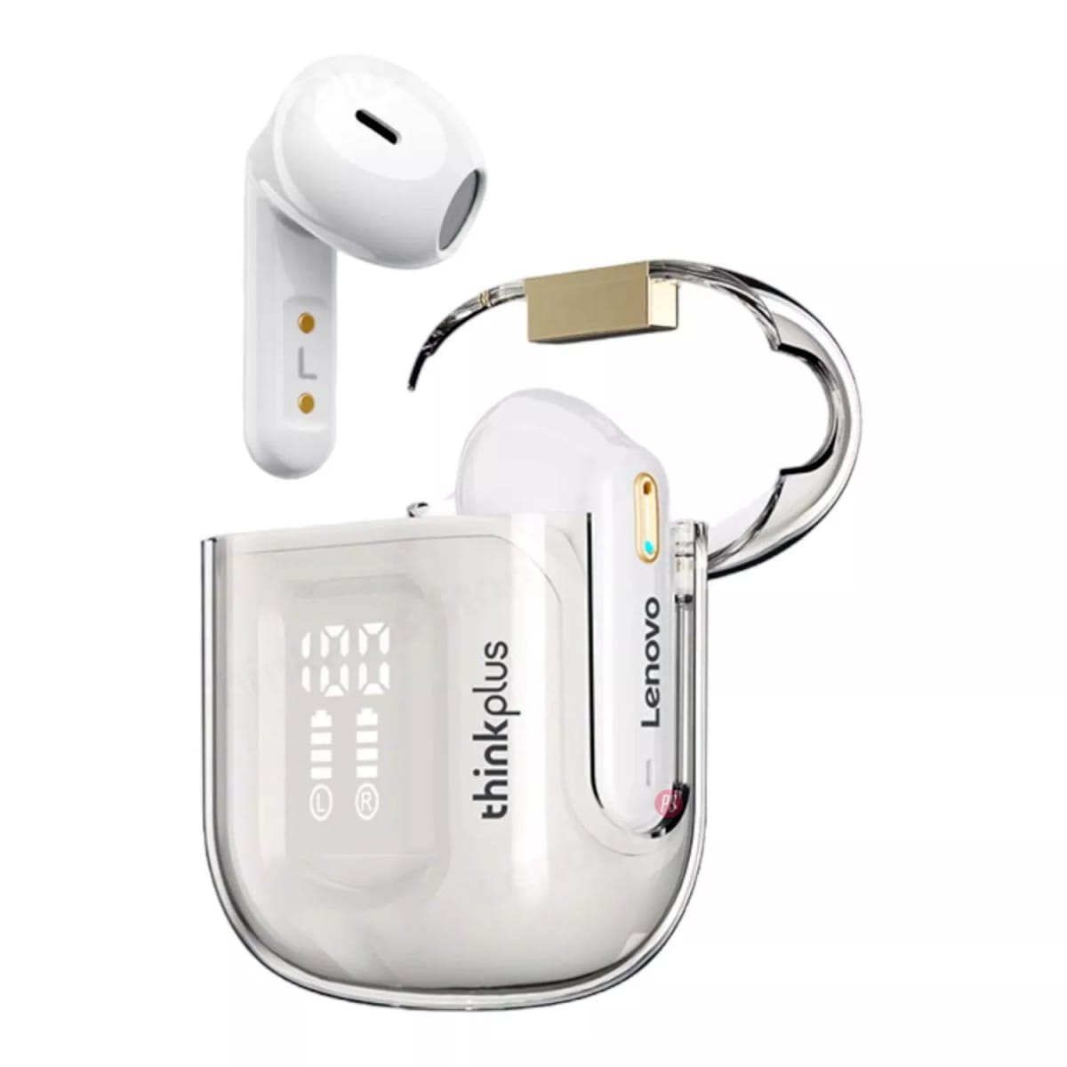 Audífonos Bluetooth Lenovo Lp6 Pro Blanco1