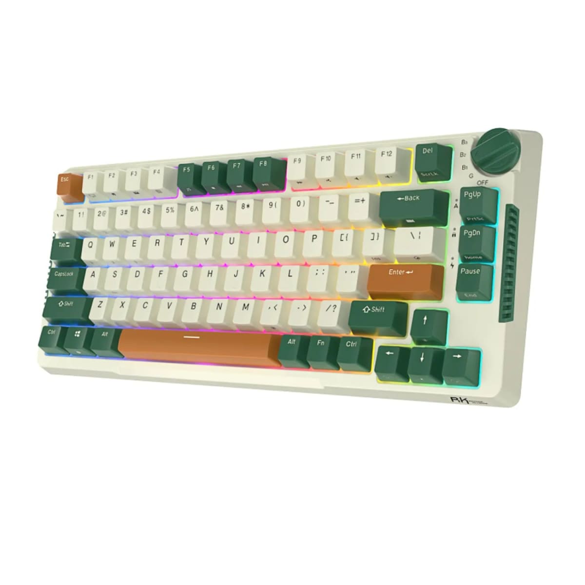 Teclado Mecánico Inalámbrico RK Royal Kludge H81 Skycyan Switch Verde1