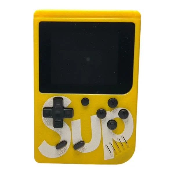 Consola Retro 400 Juegos Sup Amarillo1