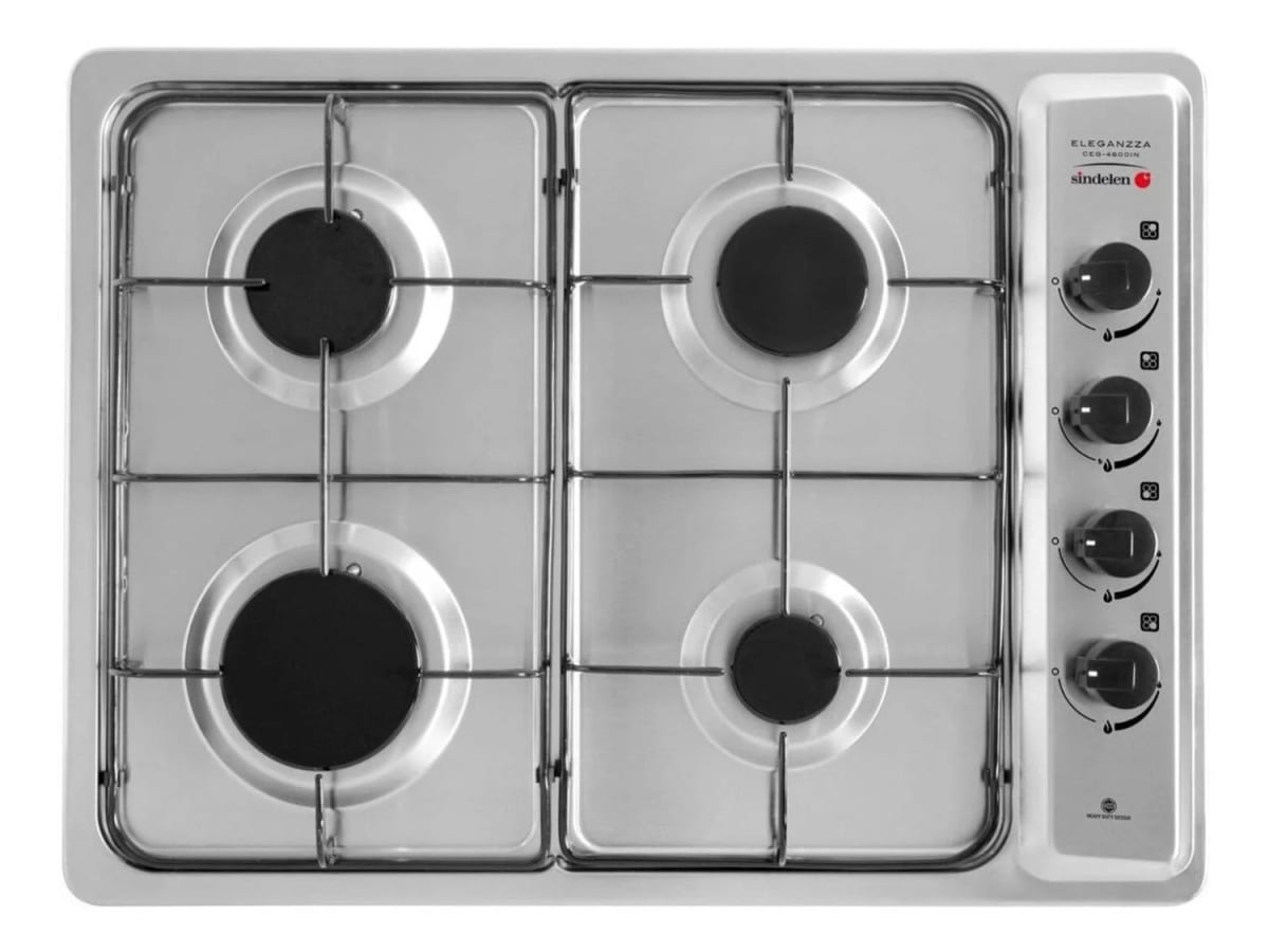 Encimera A Gas 4 Platos Inox Ceg-4600in5