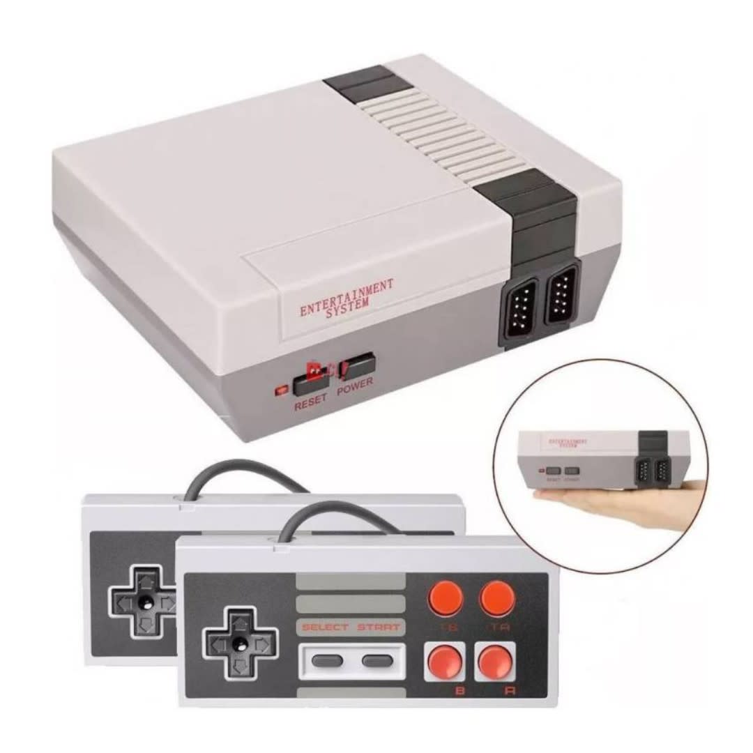 Consola de juegos Retro portátil portátil con 620 juegos para NES1