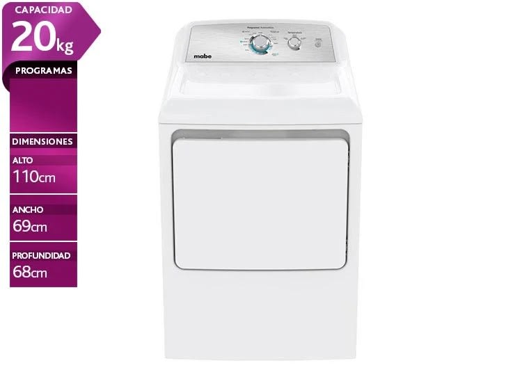 SECADORA A GAS MABE SMG26N5MNBCL0/CL11