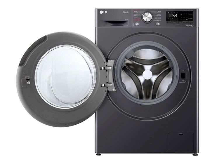 LAVADORA SECADORA LG WD9MVC4S6 9KG/5KG NEGRO6