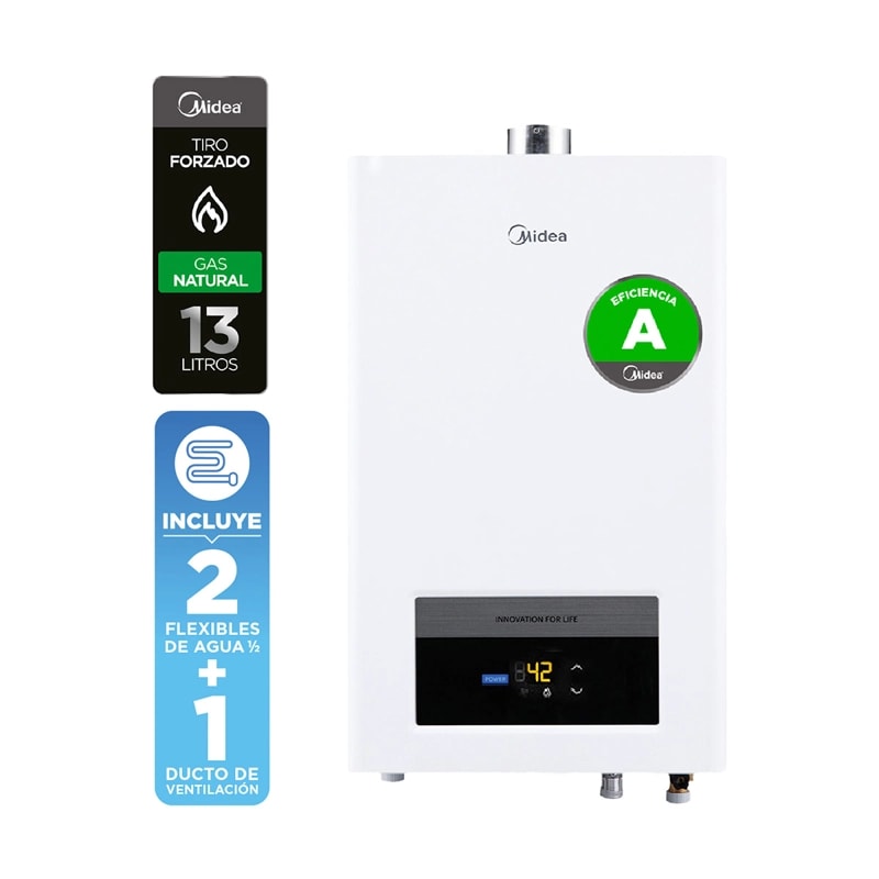 CALEFONT GAS NATURAL 13 LT MIDEA MGWH13-26EQP-GN2